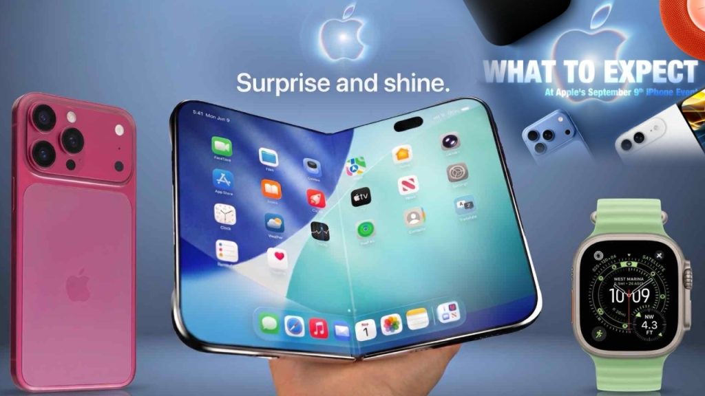 Apple Mega Event : సెప్టెంబర్ 9న ఆపిల్ నుంచి భారీ సర్ప్రైజ్లు! ఐఫోన్18 ప్రో నుంచి ఫోల్డబుల్ ఐఫోన్ వరకు Apple Mega Event : సెప్టెంబర్ 9న ఆపిల్ నుంచి భారీ సర్ప్రైజ్లు! ఐఫోన్18 ప్రో నుంచి ఫోల్డబుల్ ఐఫోన్ వరకు