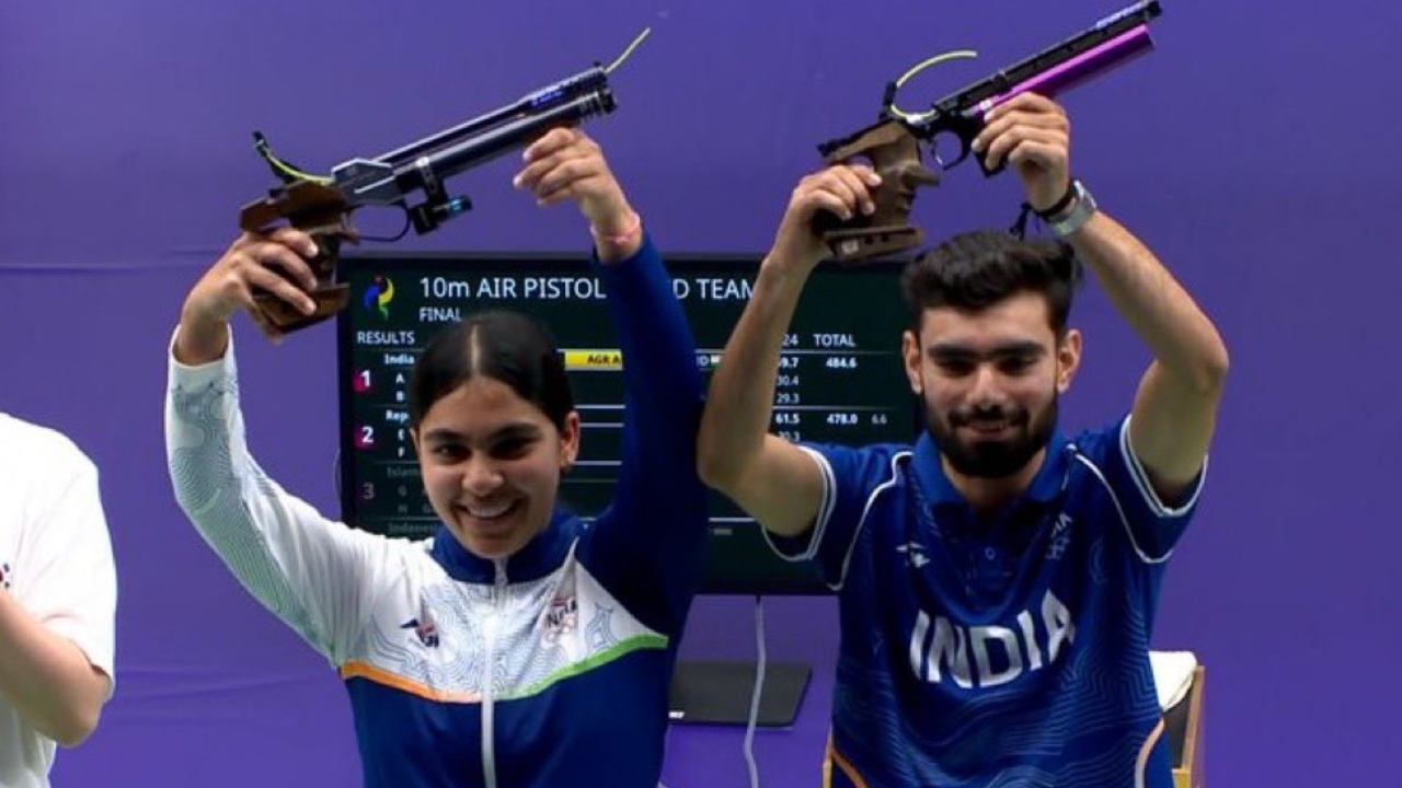Asian Games 2026 : చివరి నిమిషంలో జోడీ మార్పు.. ఆసియా క్రీడ‌ల్లో భారత్‌కు రెండో గోల్డ్ మెడ‌ల్‌.. ఈ సారి షూటింగ్‌లో..
