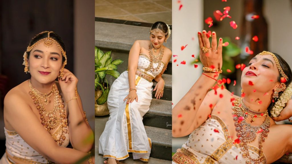 Shree bhanu : కేర‌ళ కుట్టీ స్టైల్‌లో బిగ్‌బాస్ బ్యూటీ.. భానుశ్రీ ఫోటోలు వైర‌ల్‌..