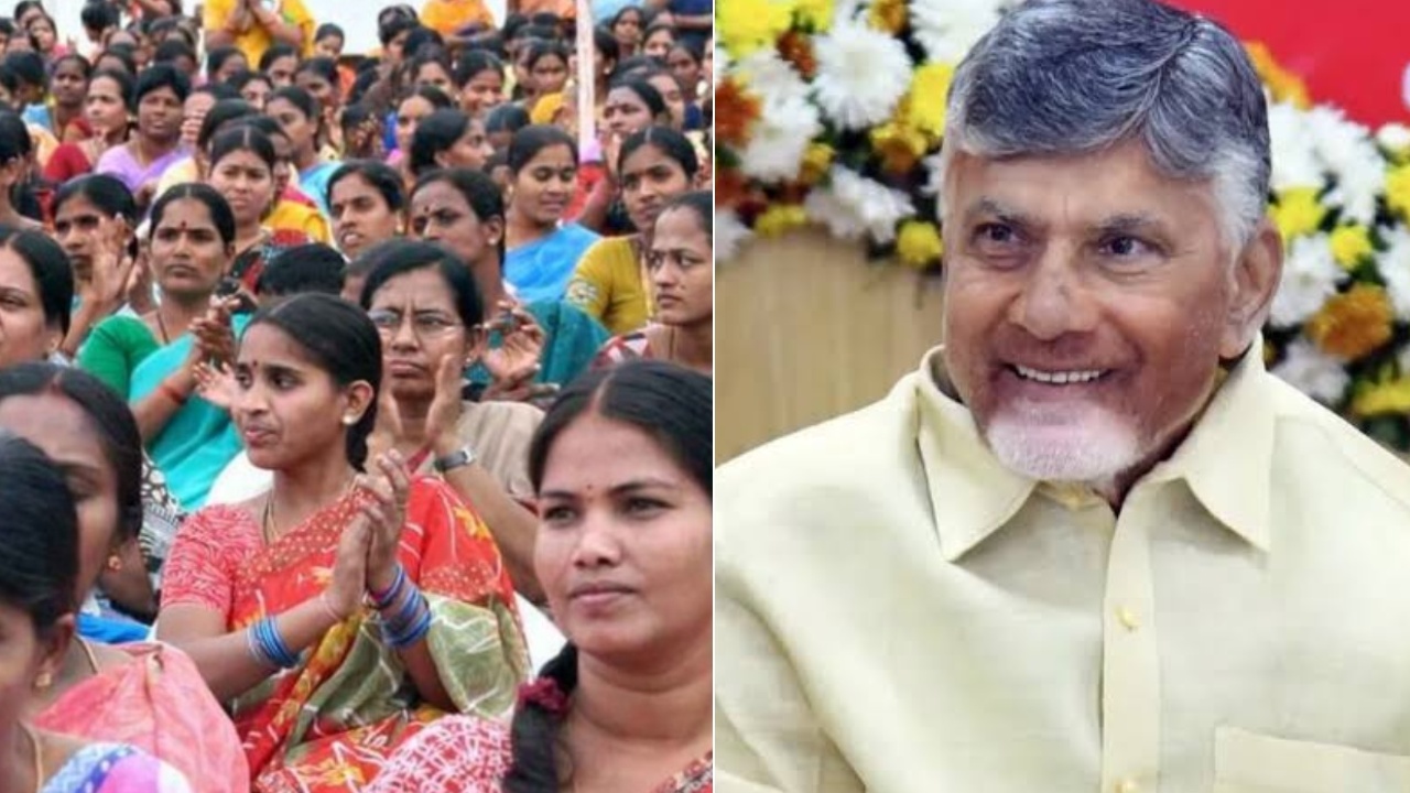 CM Chandrababu Naidu : ఏపీలోని మహిళలకు మరో శుభవార్త.. కీలక ప్రకటన చేసిన సీఎం చంద్రబాబు