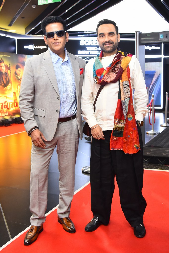Mirzapur Movie Team in Hyderabad