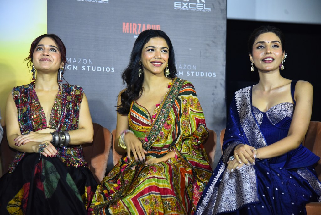 Mirzapur Movie Team in Hyderabad