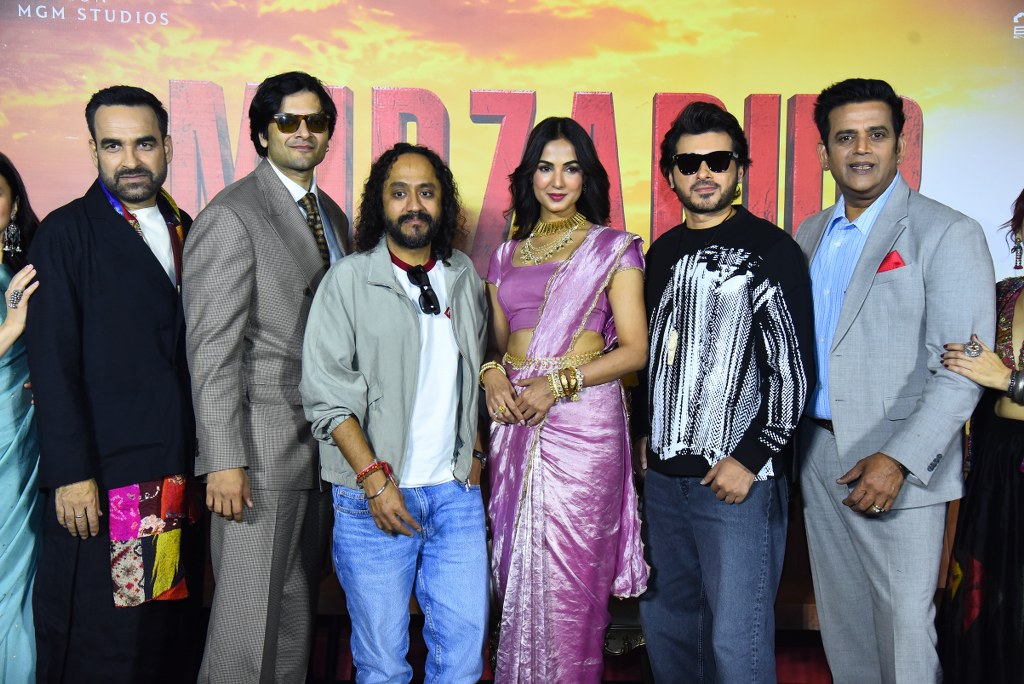 Mirzapur Movie Team in Hyderabad