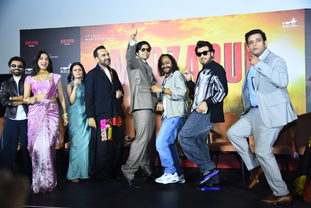 Mirzapur Movie Team in Hyderabad