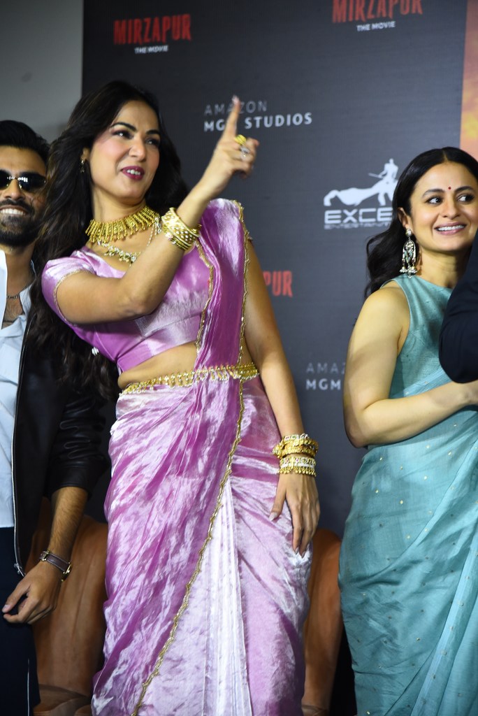 Mirzapur Movie Team in Hyderabad
