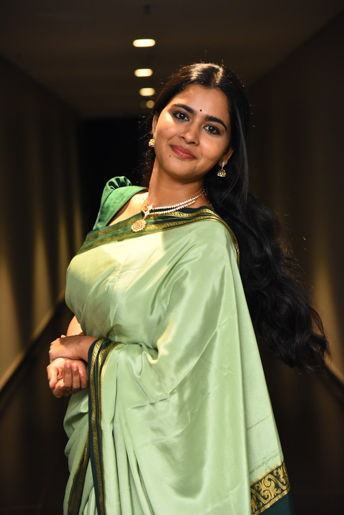Deepa Balu Shining Looks in Saree