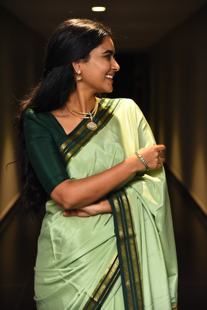 Deepa Balu Shining Looks in Saree
