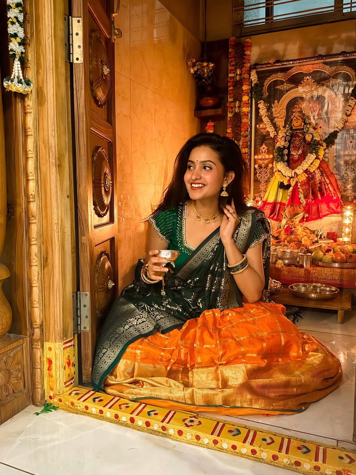 Deepika Pilli Varalakshmi Vratham Celebrations