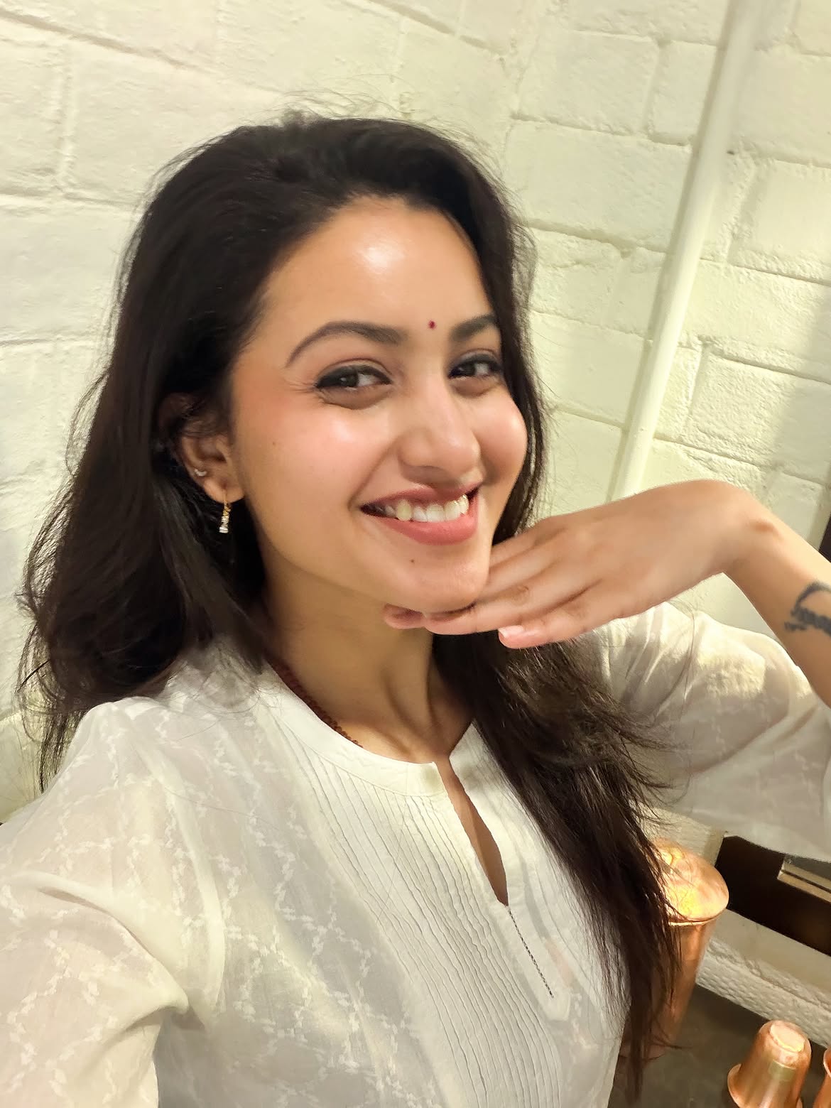 Deepika Pilli Visits Isha Foundation