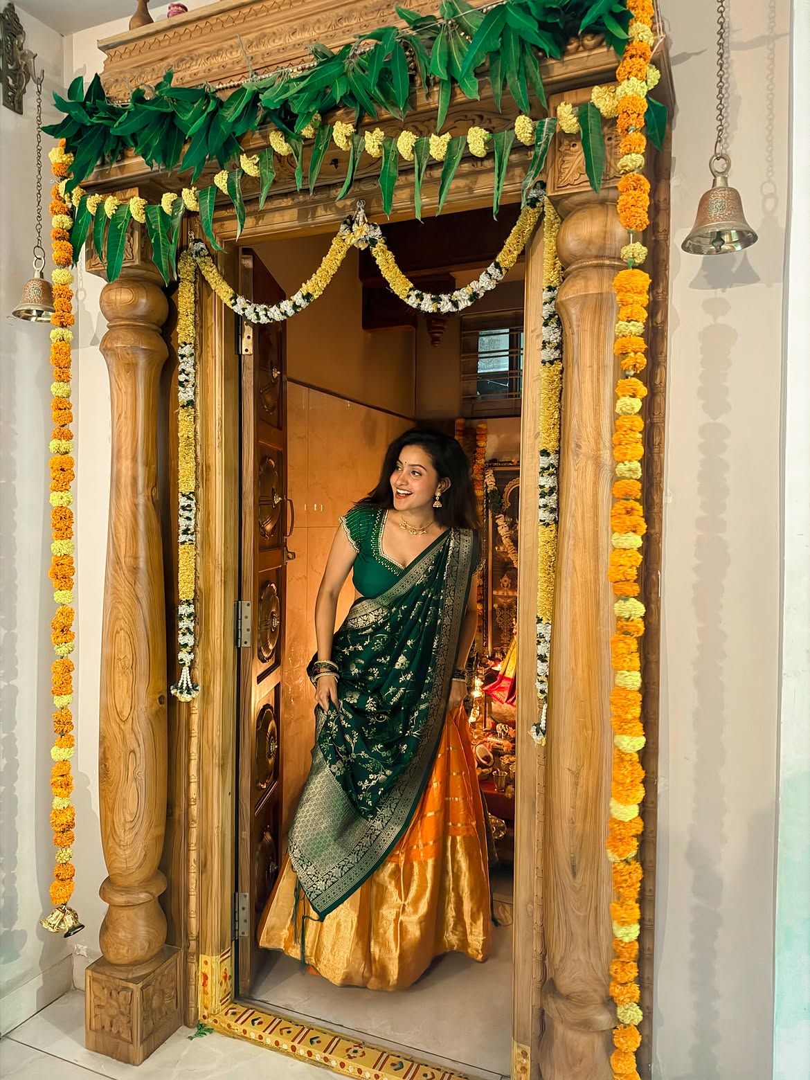 Deepika Pilli Varalakshmi Vratham Celebrations