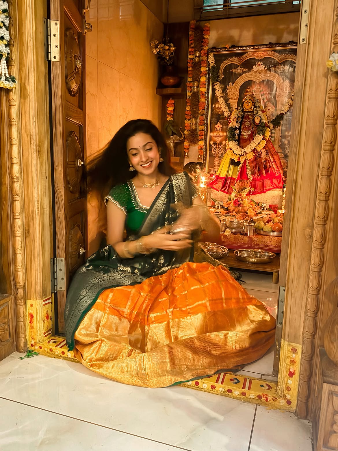 Deepika Pilli Varalakshmi Vratham Celebrations