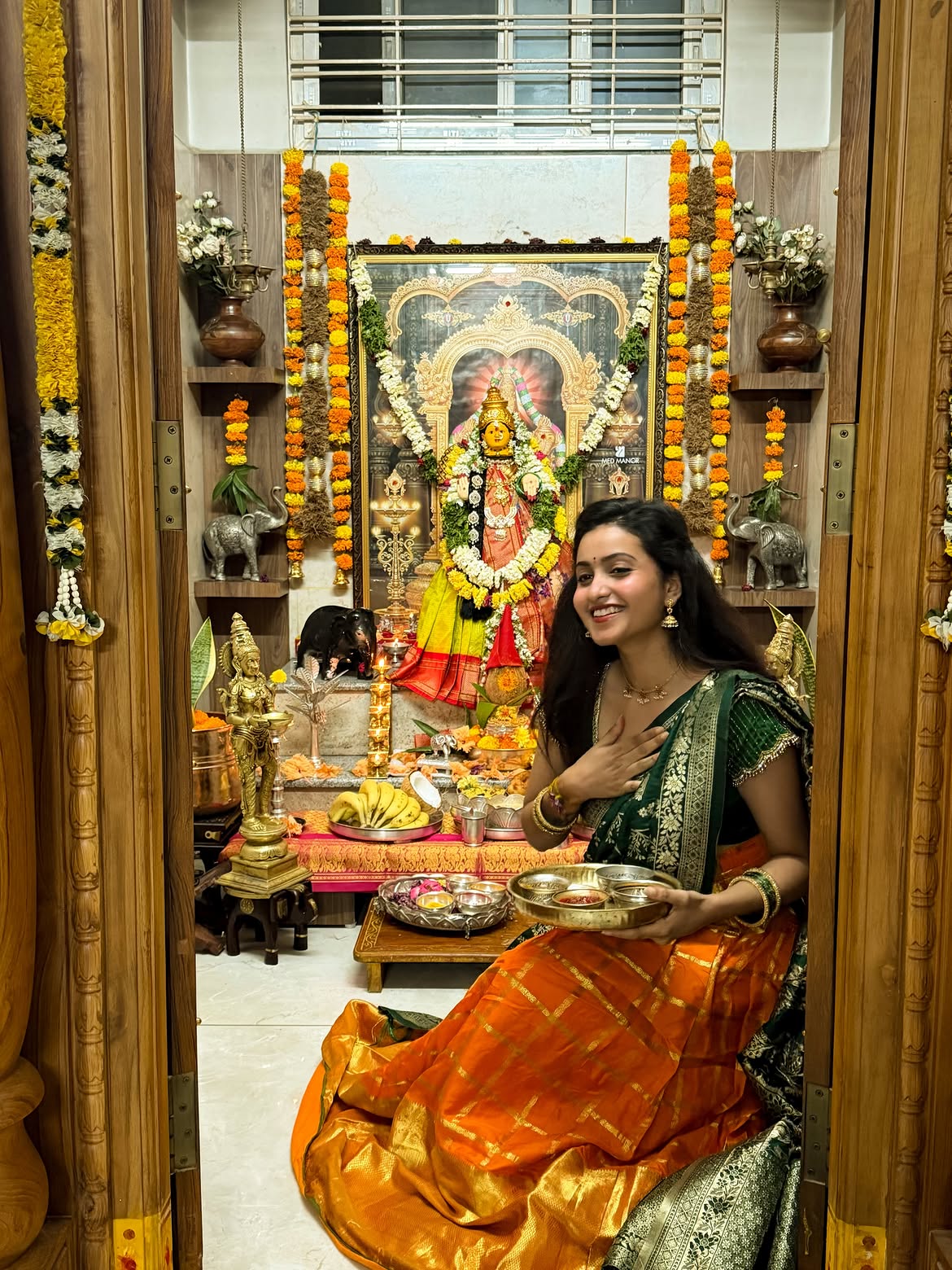 Deepika Pilli Varalakshmi Vratham Celebrations