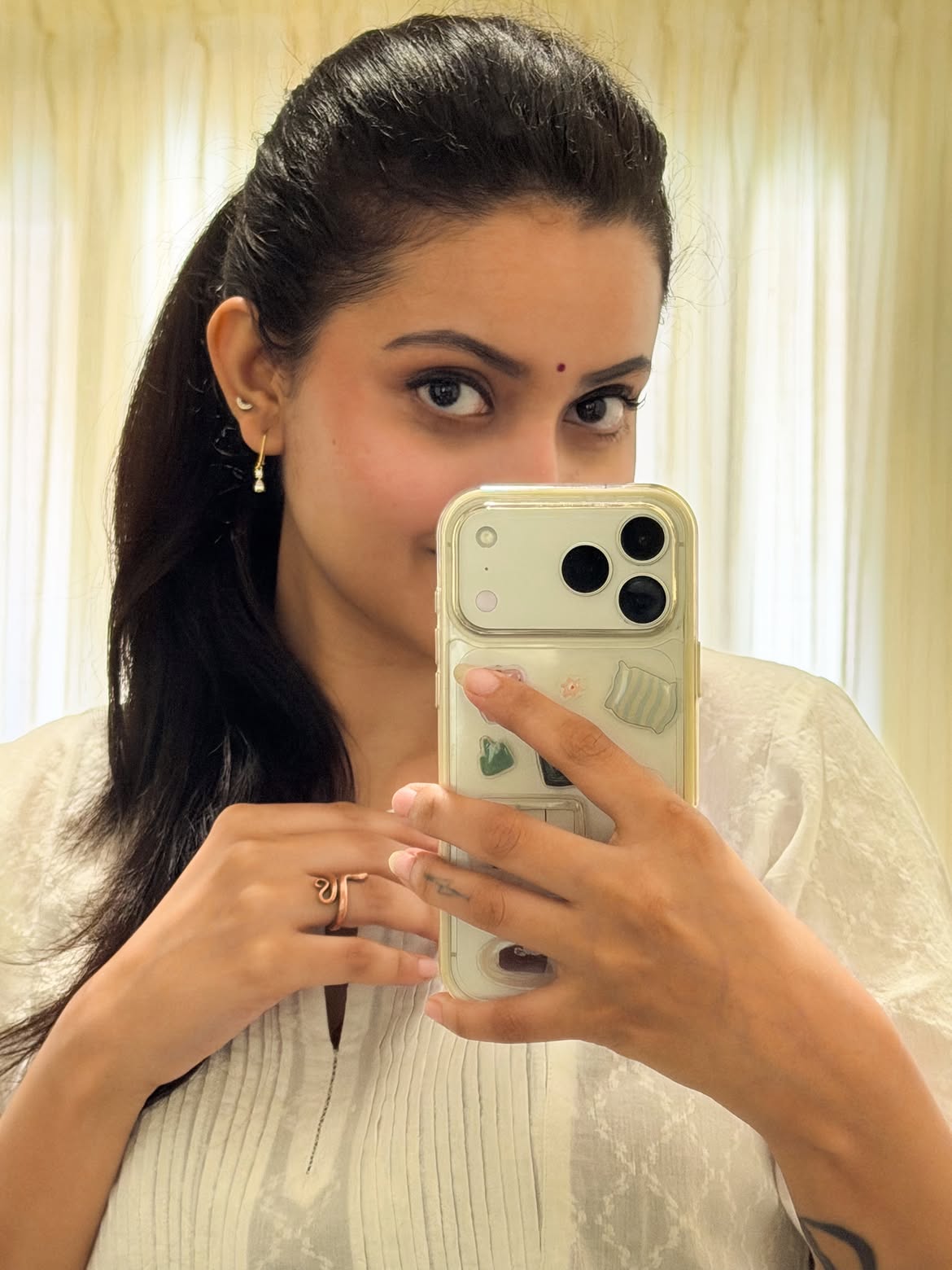 Deepika Pilli Visits Isha Foundation