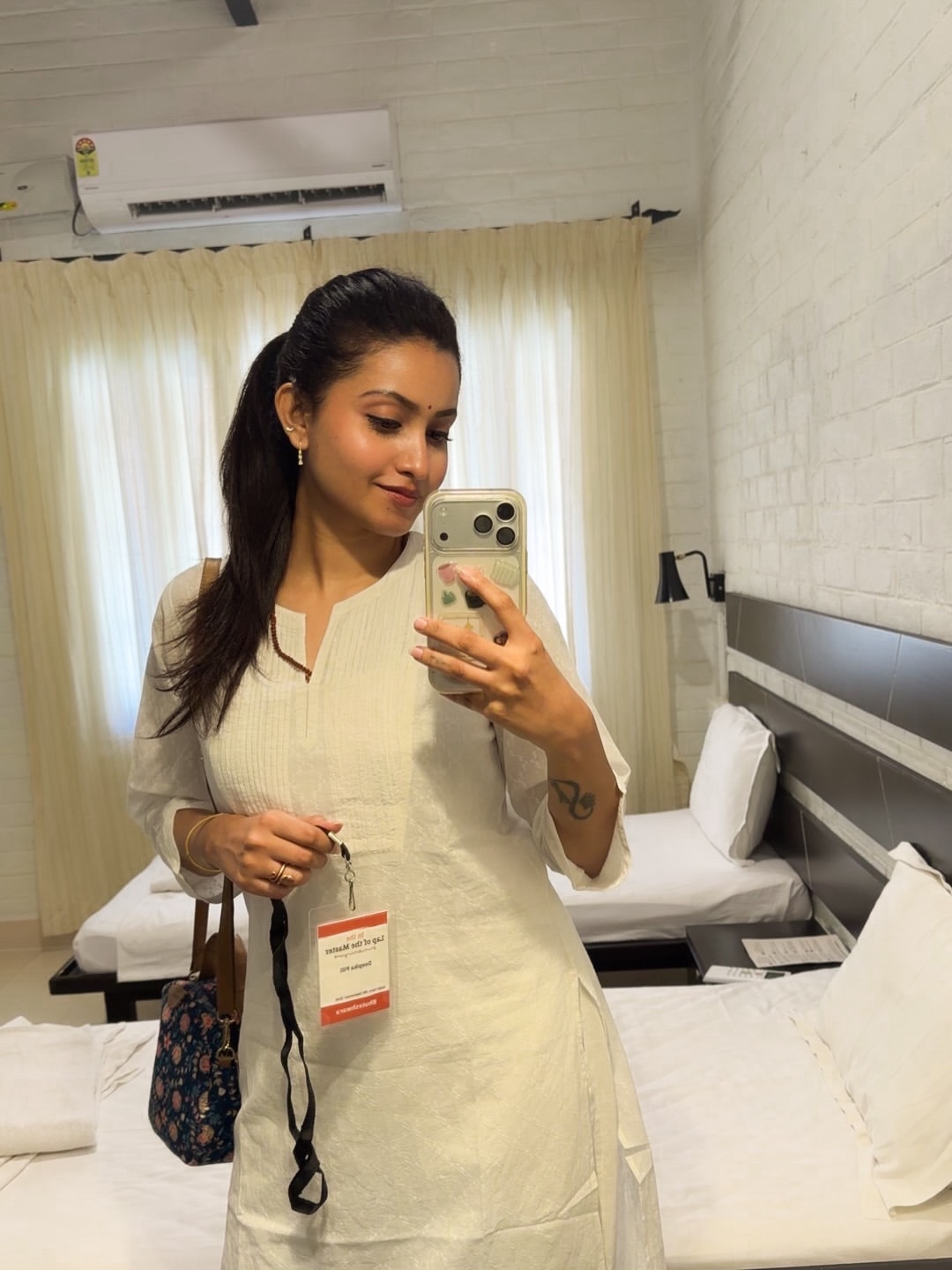 Deepika Pilli Visits Isha Foundation