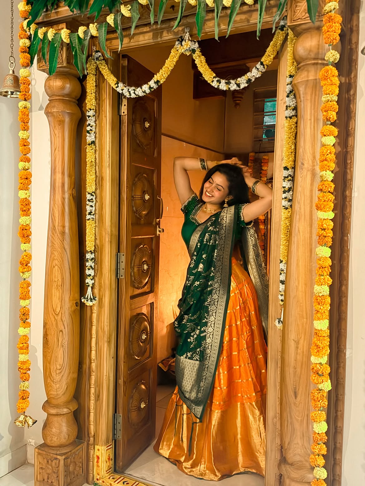 Deepika Pilli Varalakshmi Vratham Celebrations