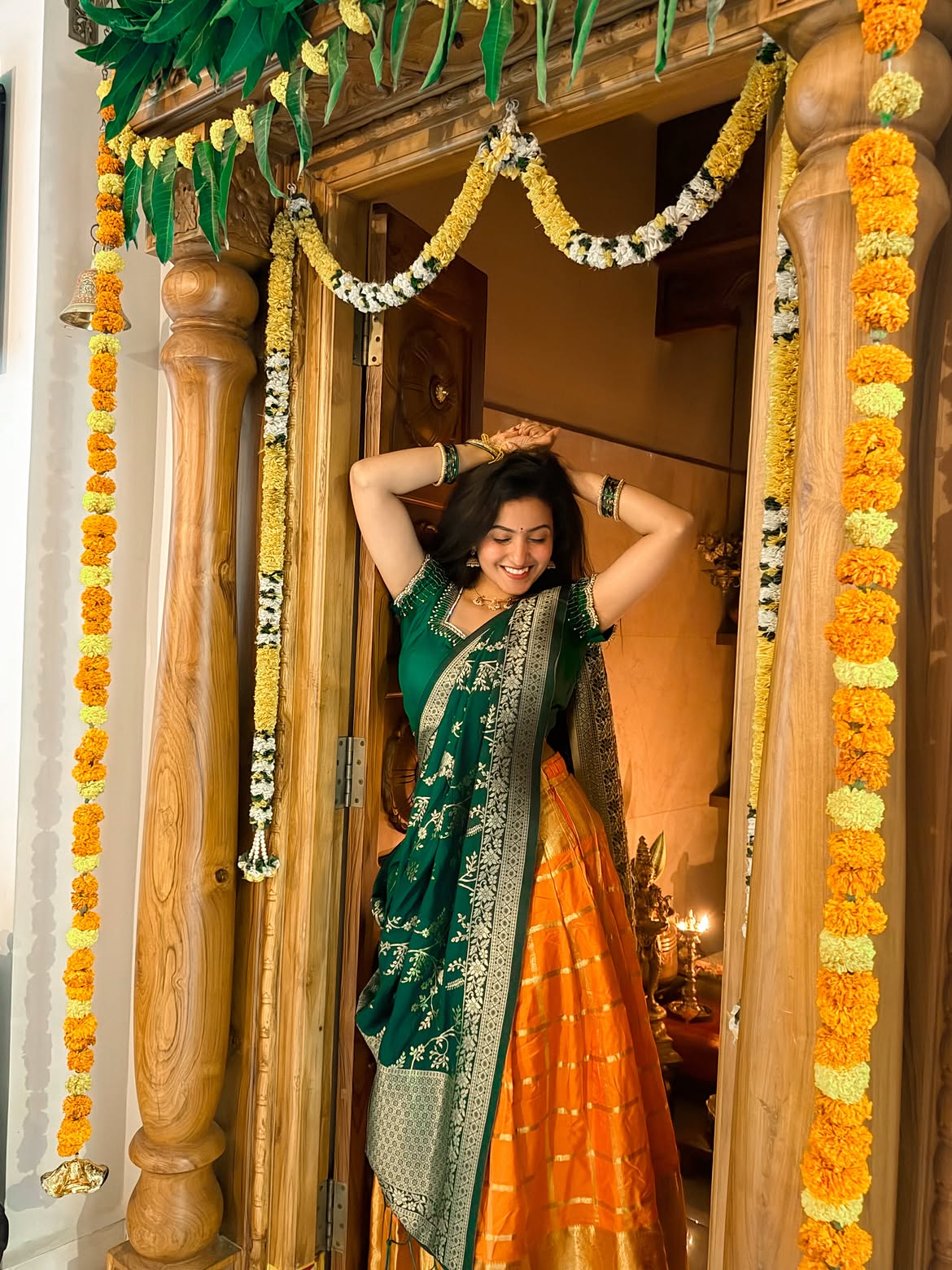 Deepika Pilli Varalakshmi Vratham Celebrations