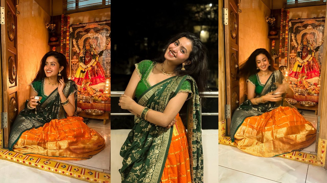 Deepika Pilli : దీపికా పిల్లి వరలక్ష్మి వ్రతం సెలబ్రేషన్స్.. ఎంత సాంప్రదాయంగా ఉందో..