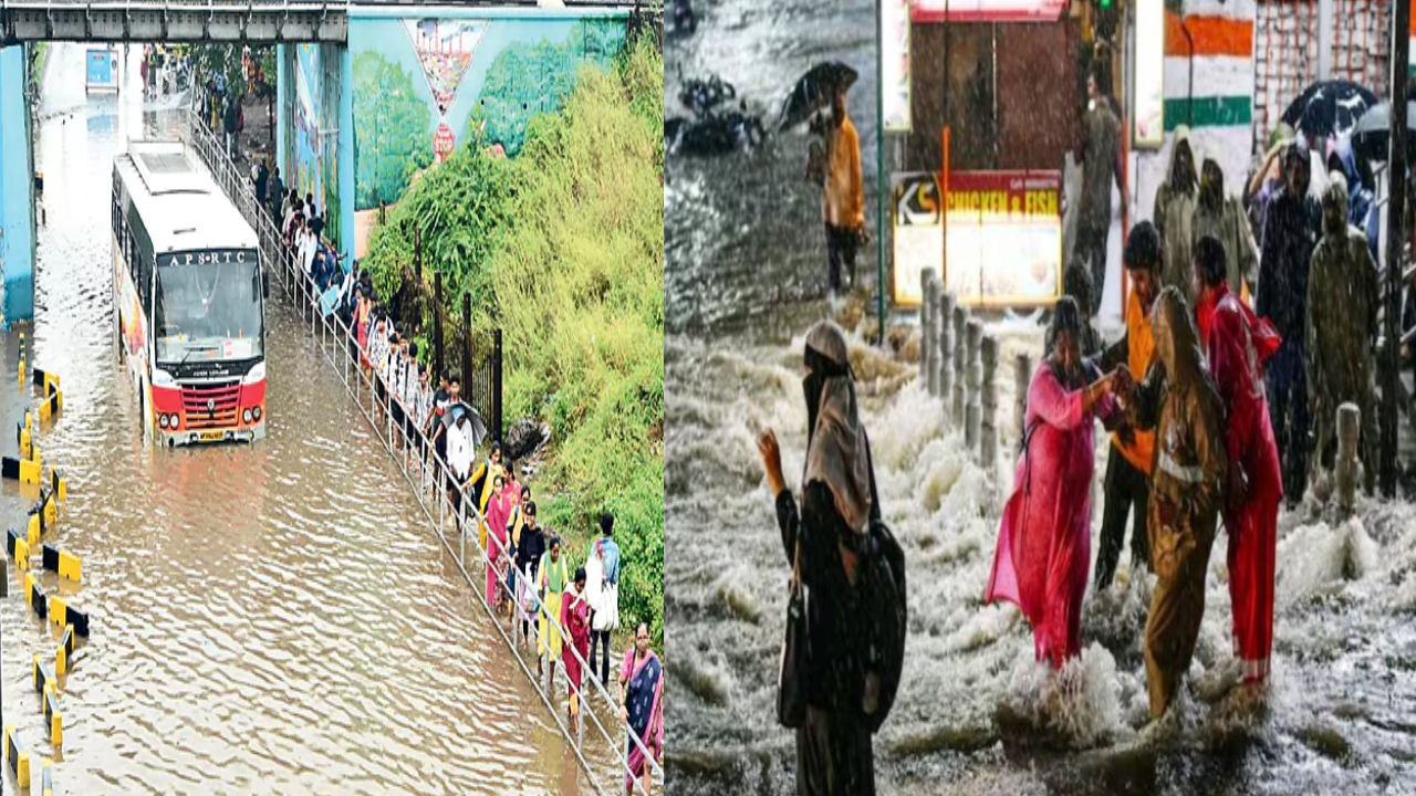 Vijayawada Rains: విజయవాడను ముంచెత్తిన భారీ వర్షం.. స్తంభించిన జనజీవనం, రవాణా.. పవన్ కళ్యాణ్ అత్యవసర రివ్యూ