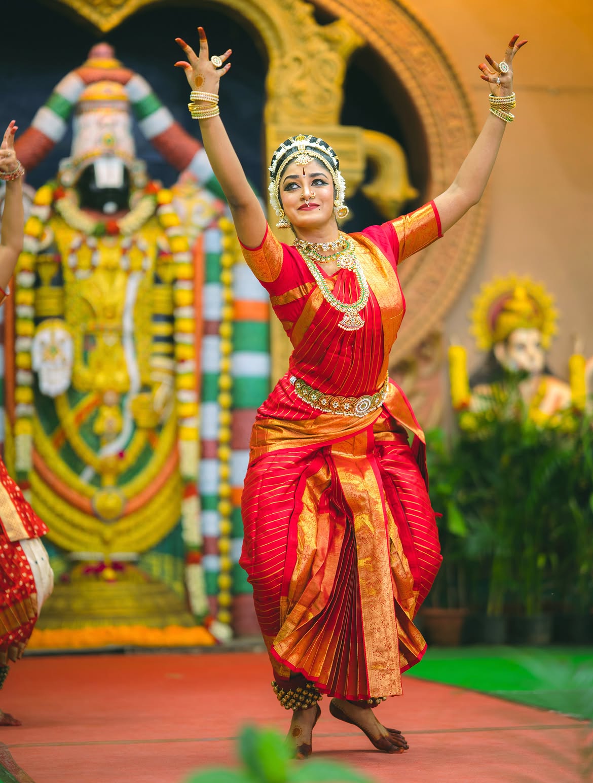 Dimple Hayathi Performing Kuchipudi in Tirumala