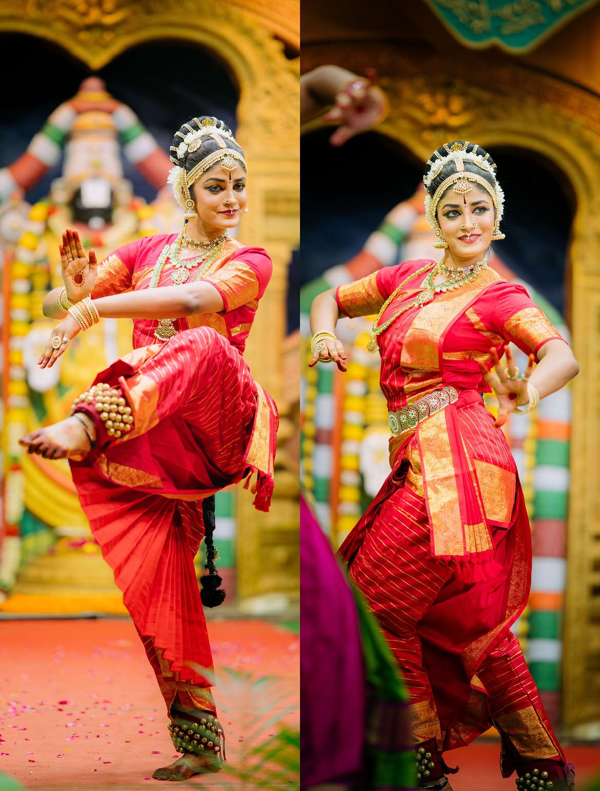 Dimple Hayathi Performing Kuchipudi in Tirumala