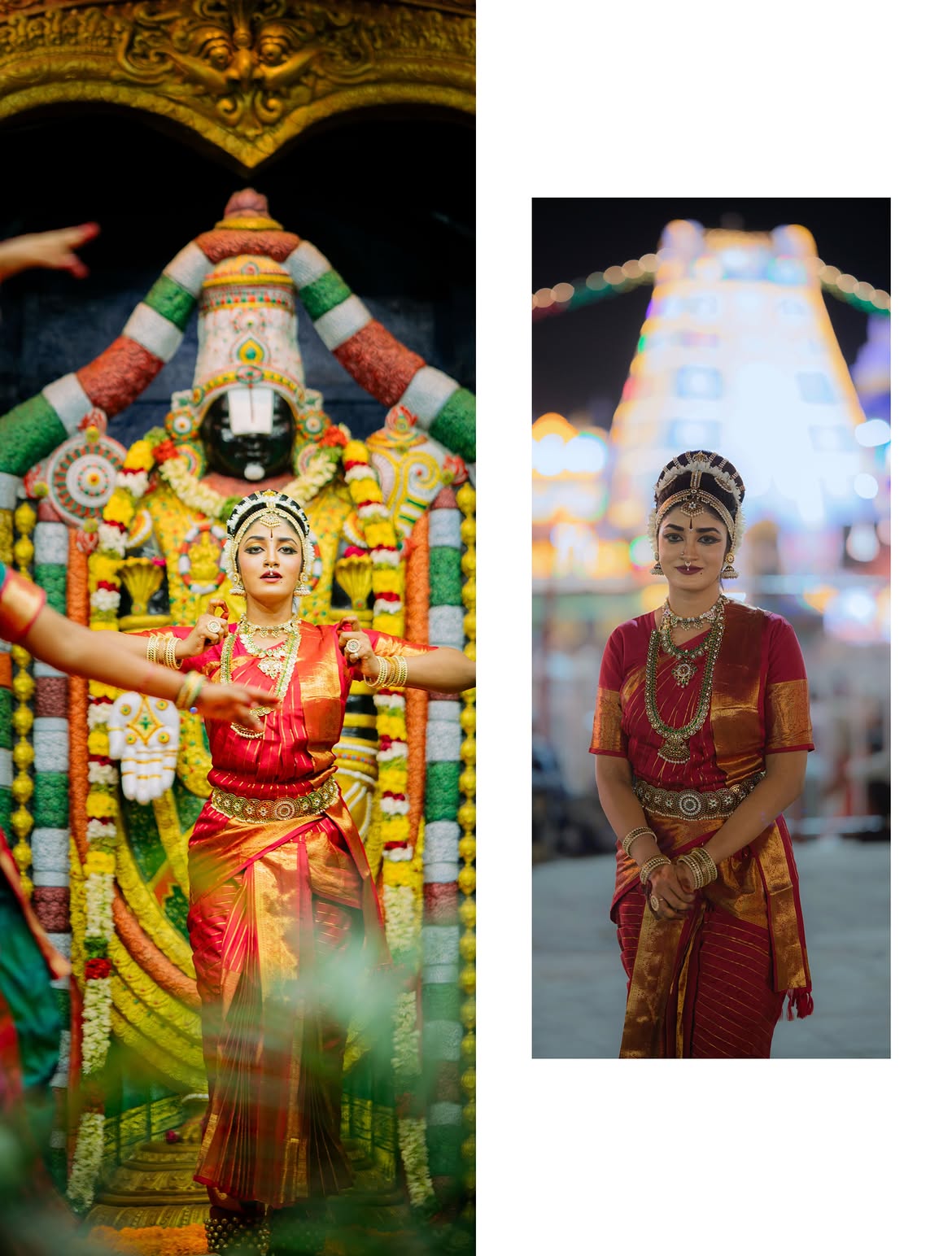 Dimple Hayathi Performing Kuchipudi in Tirumala