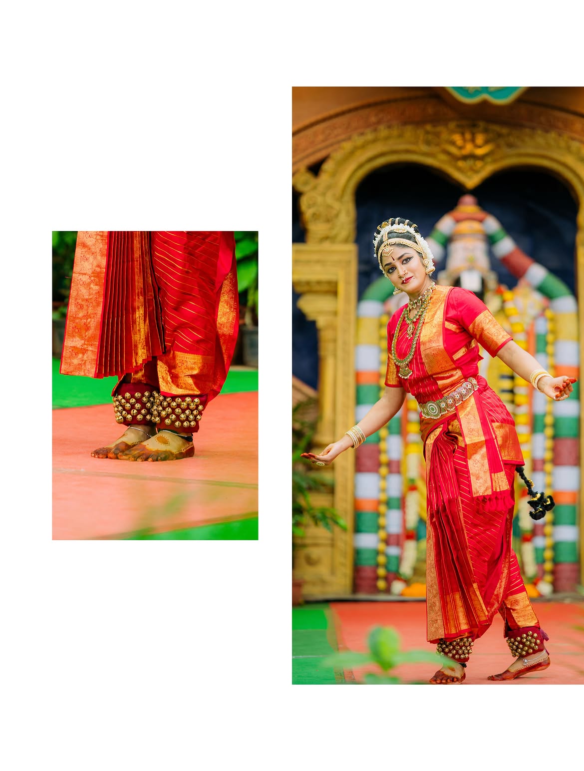 Dimple Hayathi Performing Kuchipudi in Tirumala