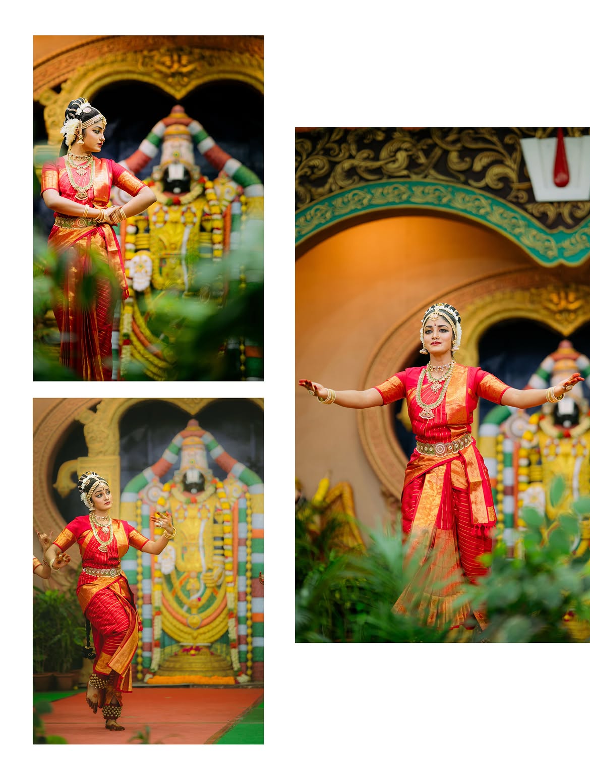 Dimple Hayathi Performing Kuchipudi in Tirumala