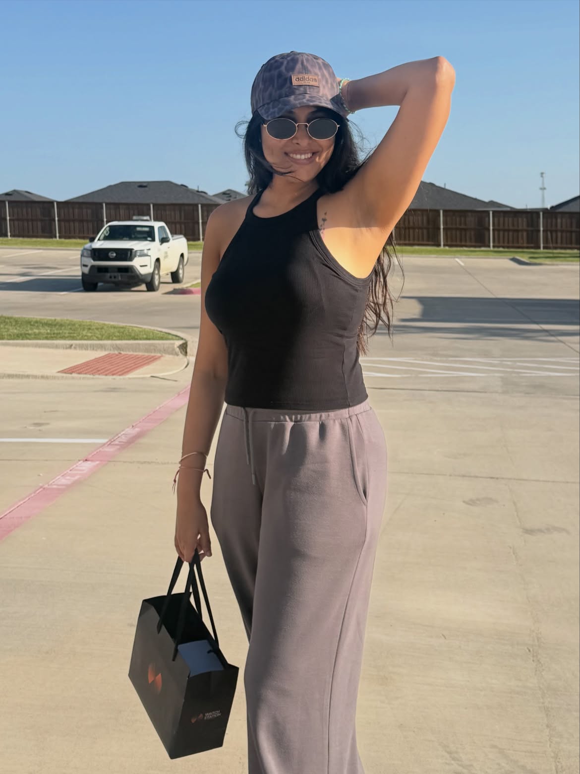 Divi Enjoying Vacation in Dallas