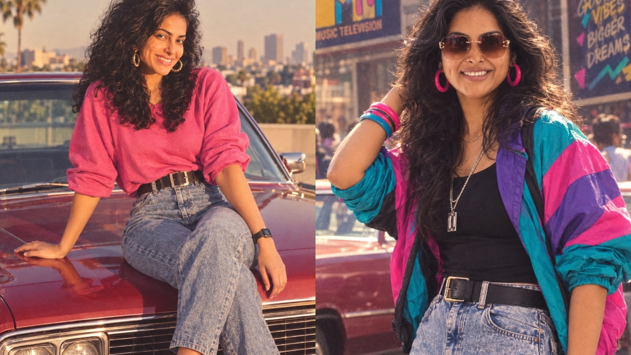 Divi : 80s లుక్స్ లో నటి దివి.. స్టన్నింగ్ AI ఫొటోలు వైరల్..
