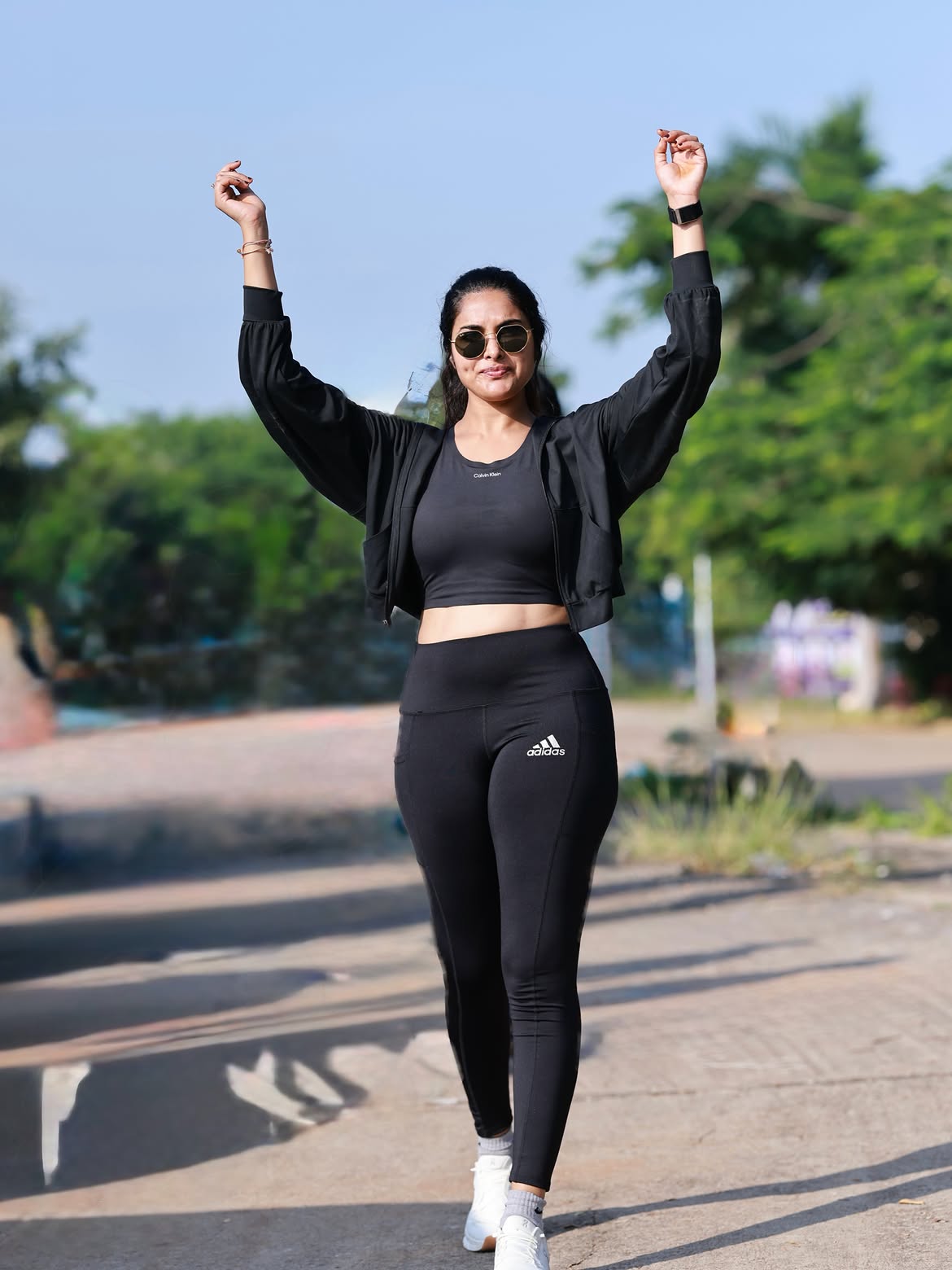 Divi Fitness in Sports Dress