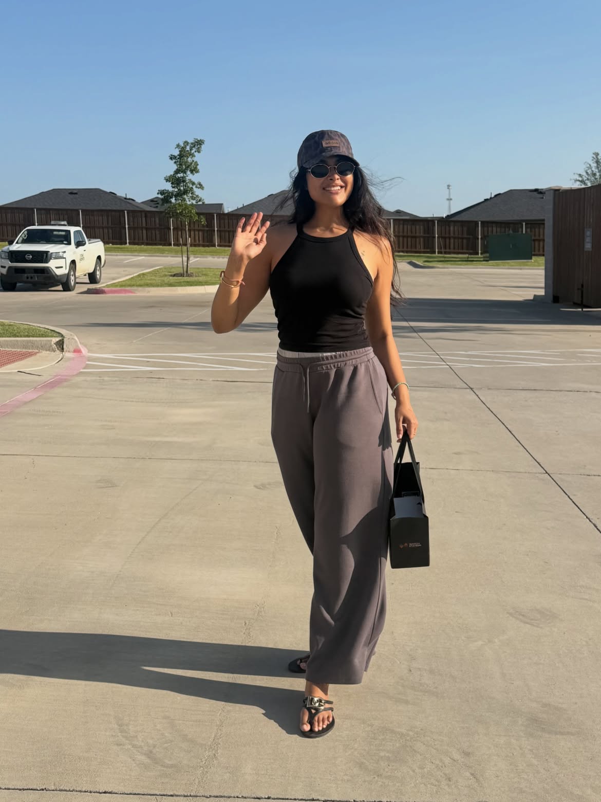 Divi Enjoying Vacation in Dallas