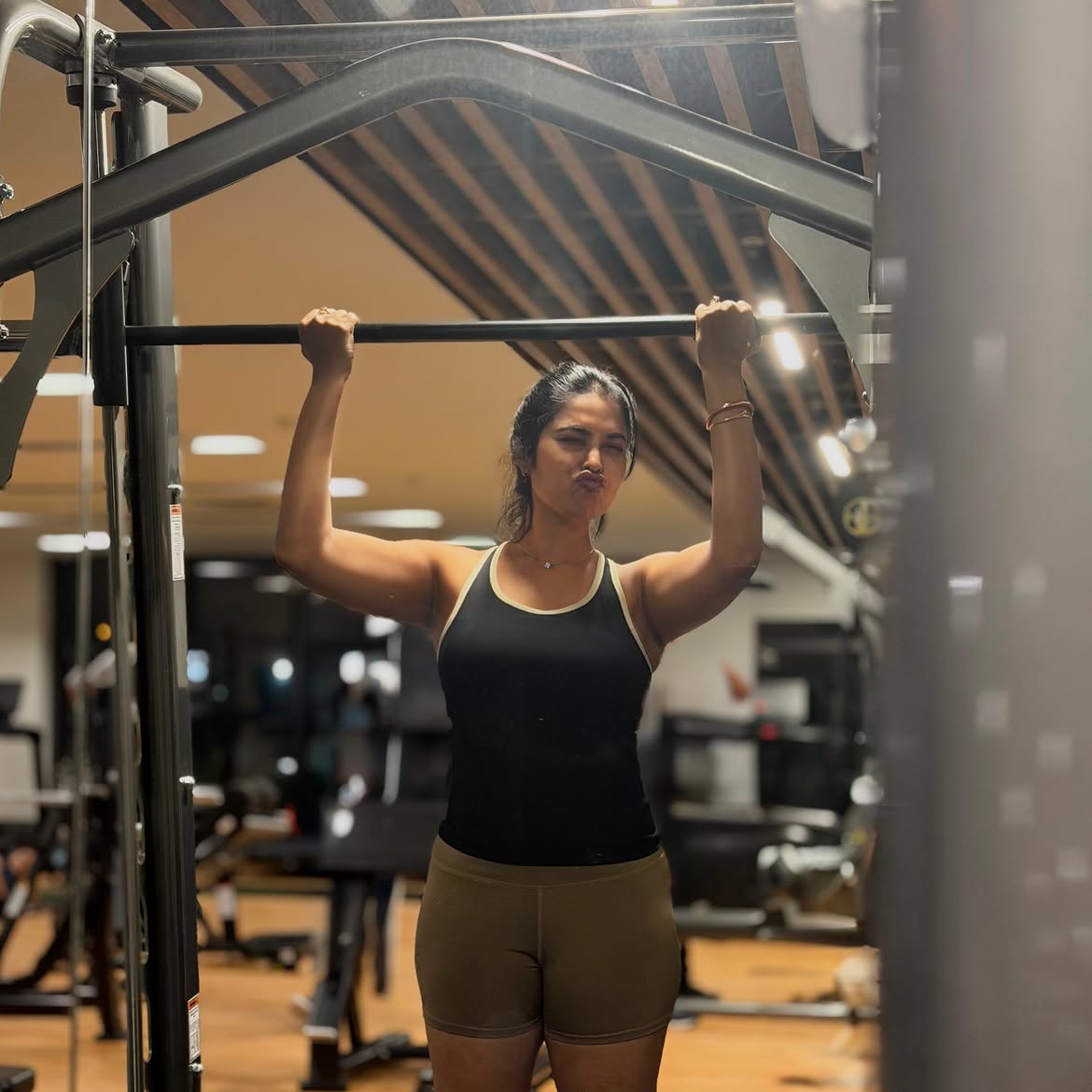 Divi Hard Work In Gym