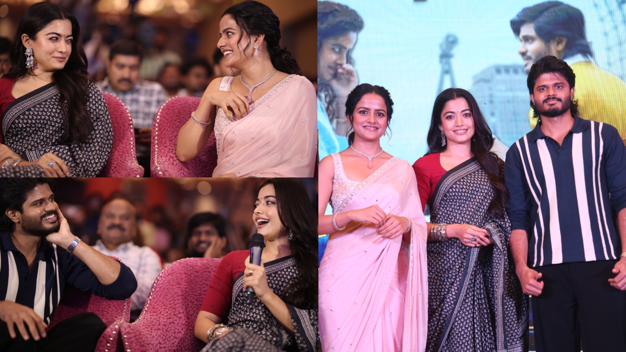 Epic Trailer Launch Event : ఆనంద్, వైష్ణవి ‘ఎపిక్’ ట్రైలర్ లాంచ్ ఈవెంట్.. గెస్ట్ గా హాజరయిన రష్మిక.. ఫొటోలు..