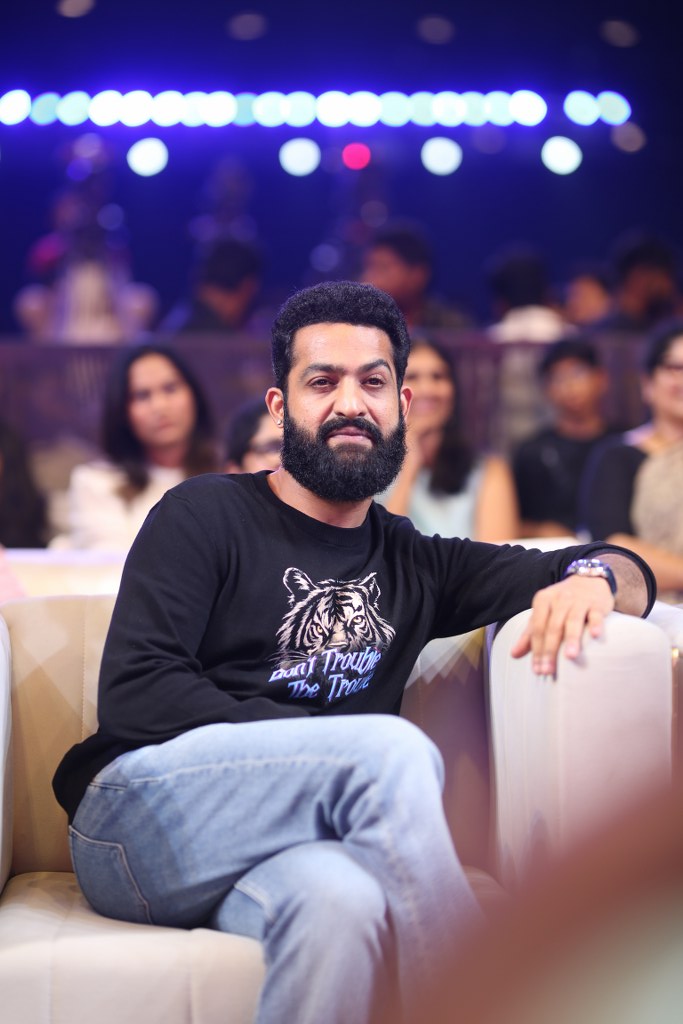 NTR Guest Appearance in Dont Trouble the Trouble Movie Pre Release Event