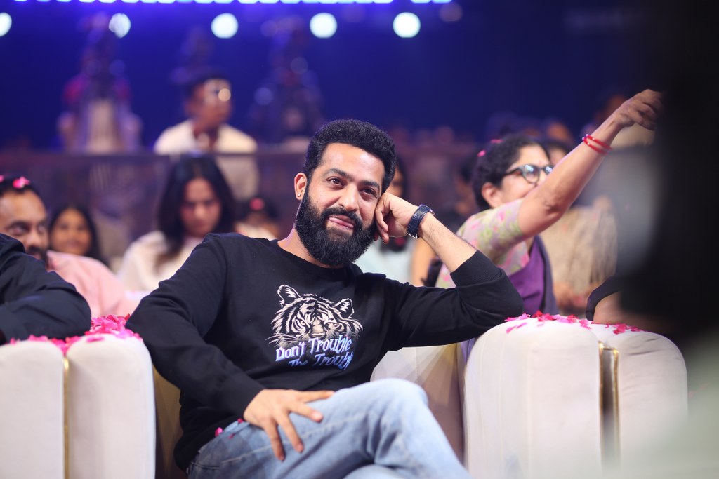 NTR Guest Appearance in Dont Trouble the Trouble Movie Pre Release Event