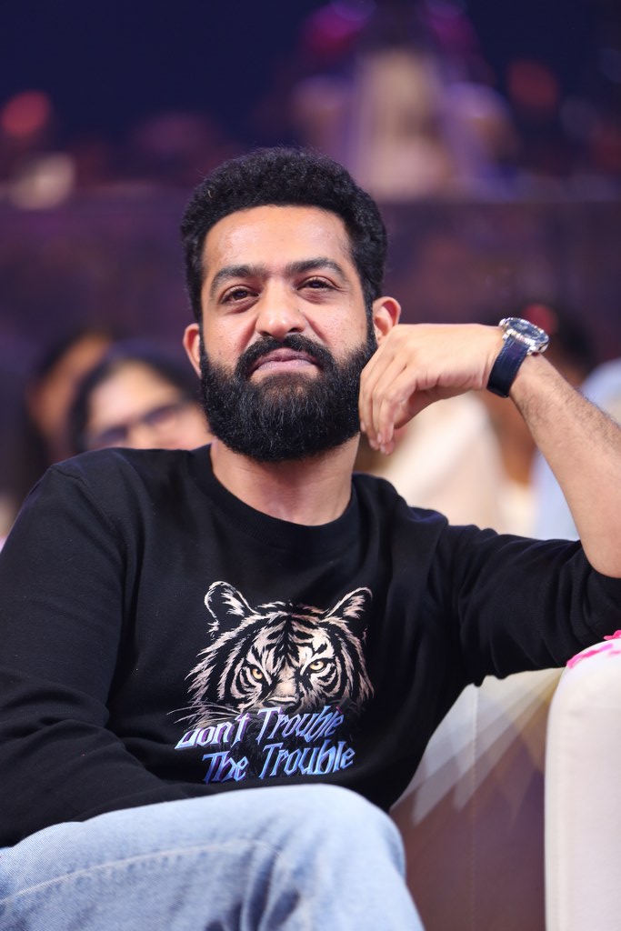 NTR Guest Appearance in Dont Trouble the Trouble Movie Pre Release Event