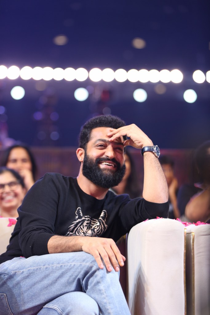 NTR Guest Appearance in Dont Trouble the Trouble Movie Pre Release Event