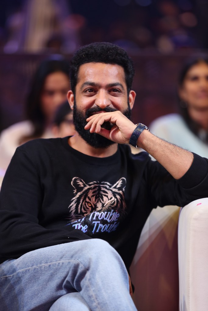 NTR Guest Appearance in Dont Trouble the Trouble Movie Pre Release Event