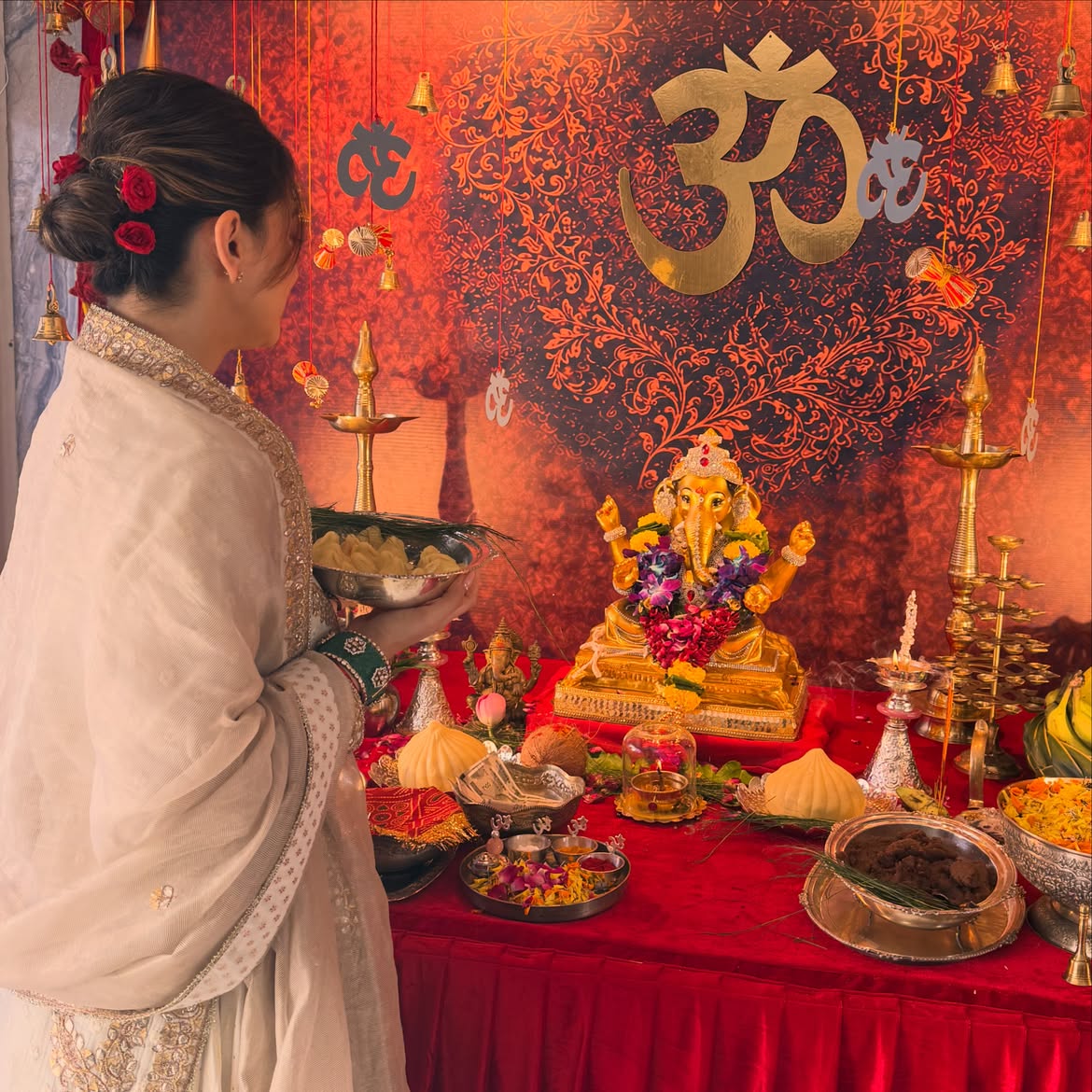 Hansika Motwanni Vinayaka Chavithi Celebrations