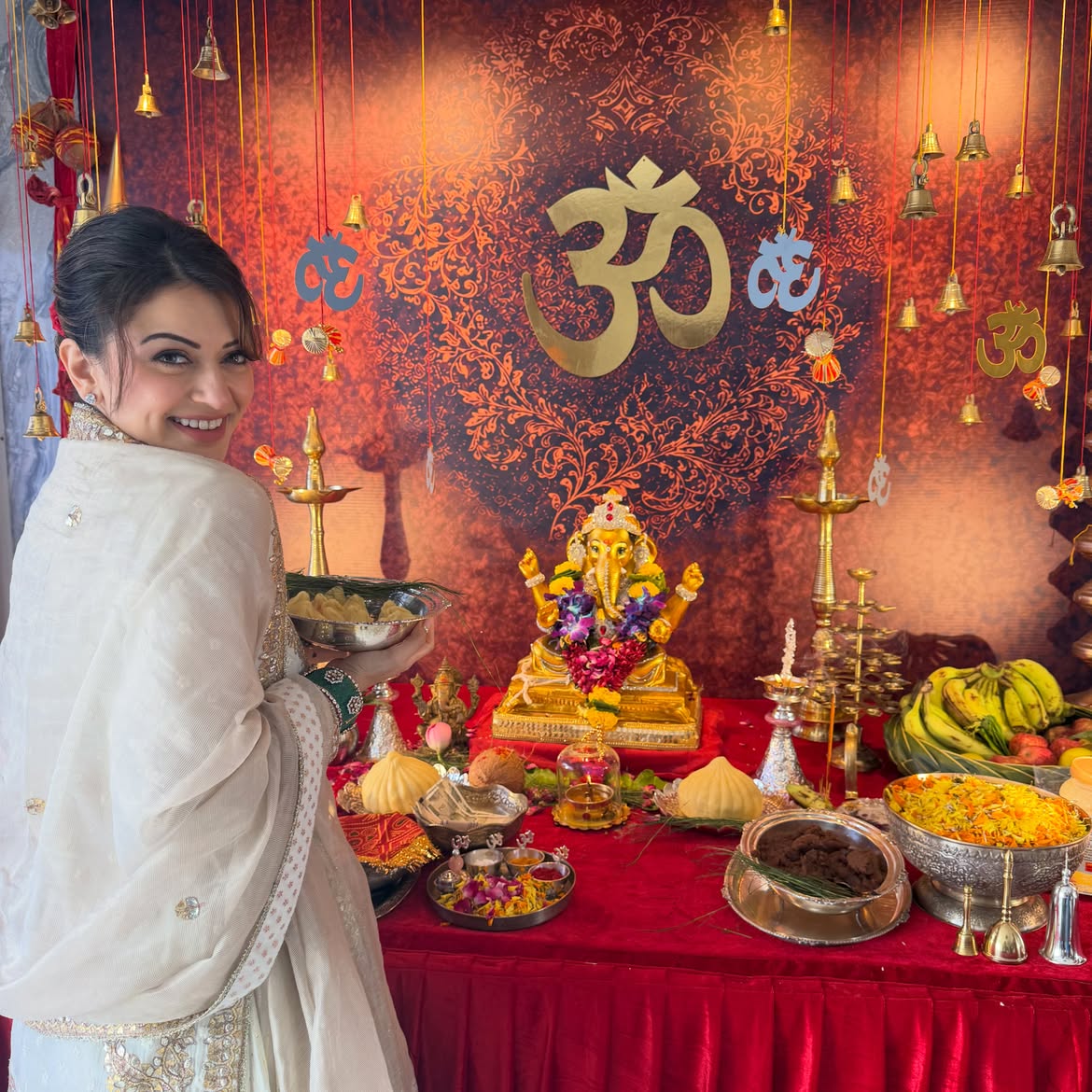 Hansika Motwanni Vinayaka Chavithi Celebrations