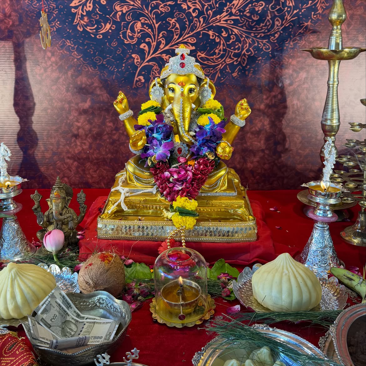 Hansika Motwanni Vinayaka Chavithi Celebrations