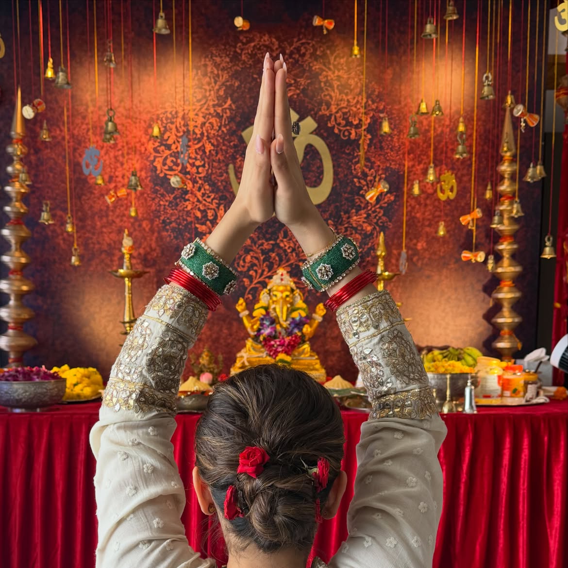 Hansika Motwanni Vinayaka Chavithi Celebrations