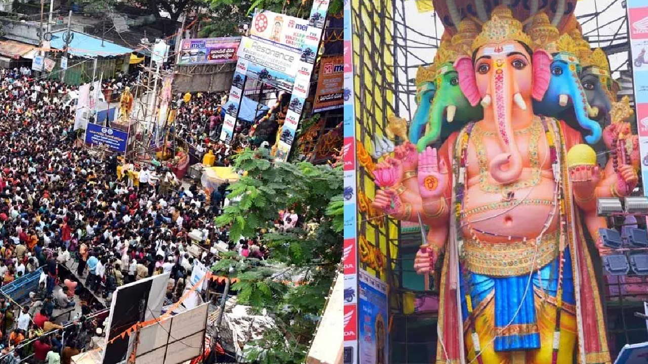 Khairatabad Bada Ganesh: ఖైరతాబాద్ బడా గణేష్ వద్ద రద్దీ.. కట్టుదిట్టమైన భద్రతా ఏర్పాట్లు.. డీసీపీ శిల్పవల్లి కీలక ప్రకటన!