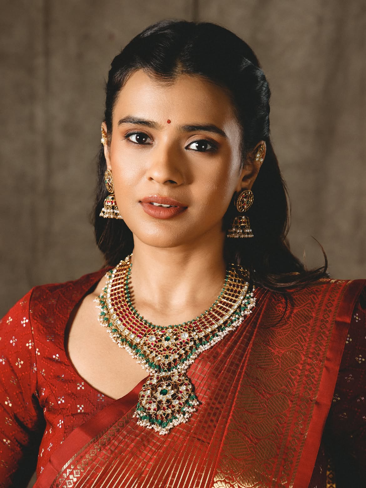Hebah Patel Traditional Looks