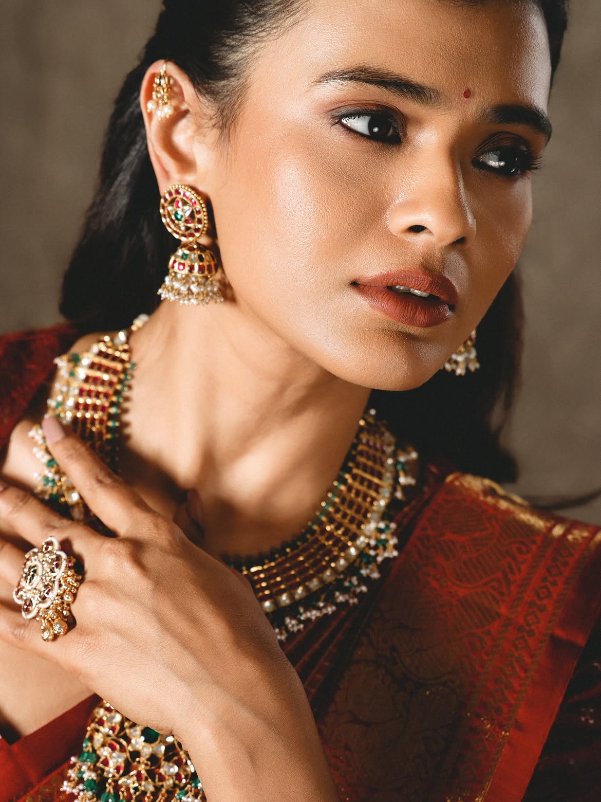 Hebah Patel Traditional Looks