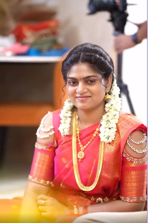Hema Kolla Performed Pooja with Her Family
