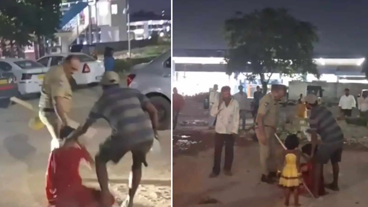 Home Guard Hafeezpet Incident : హైదరాబాద్‌లో అమానుష ఘటన.. మహిళ జుట్టు పట్టుకుని ఈడ్చుకెళ్లిన హోంగార్డు! వీడియో వైరల్.. సీరియస్ యాక్షన్
