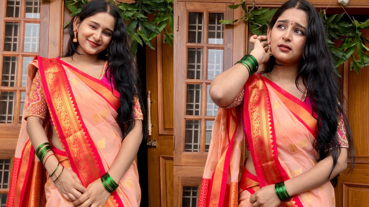 Vasavi Ganeshan : చీరక‌ట్టులో సాంప్రదాయంగా హుషార్ పిట్ట‌లు హీరోయిన్‌.. వాస‌వి గ‌ణేష‌న్ ఫోటోలు..