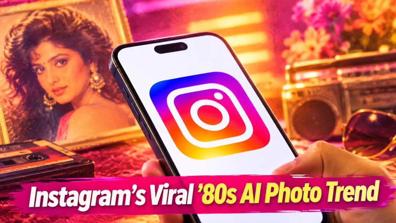 Instagram 80s Photo Trend : ఇన్‌స్టాగ్రామ్‌లో 80s AI ఫొటో ట్రెండ్.. మీ ఫొటోను రెట్రో బాలీవుడ్ లుక్‌లో ఇలా మార్చుకోండి!