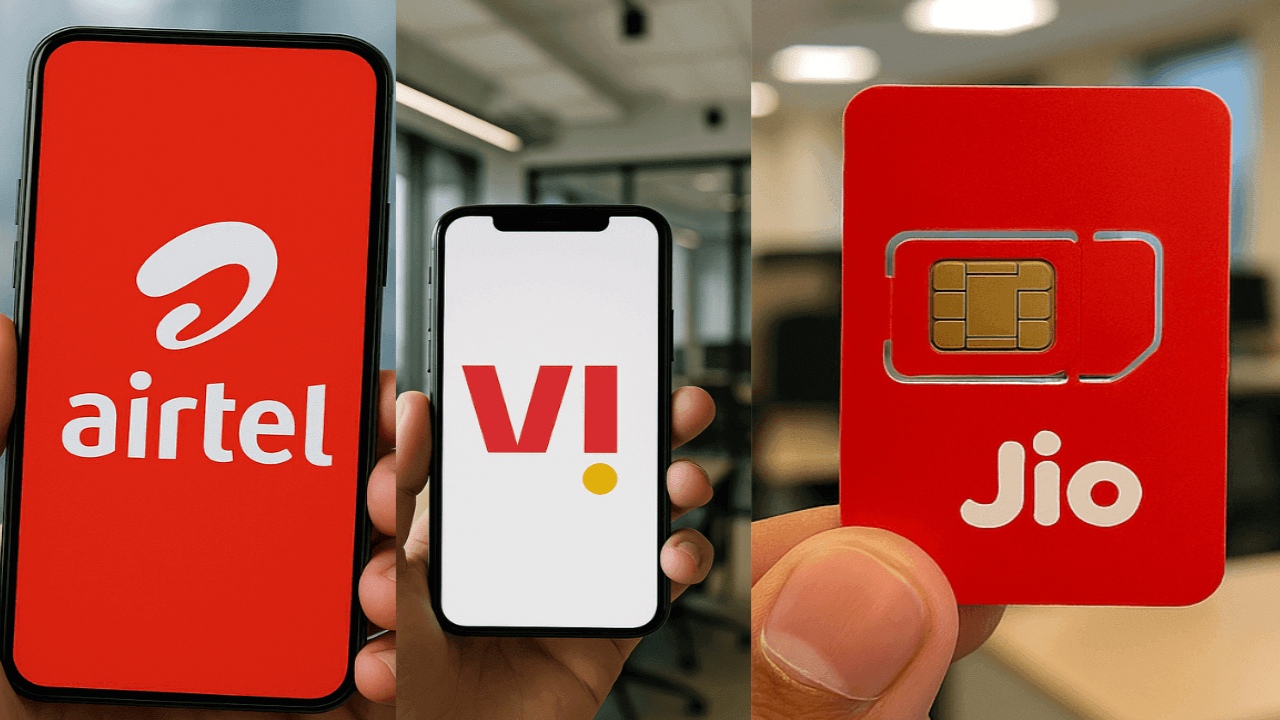 Jio vs Airtel vs Vi : రూ.1 తేడా.. బెనిఫిట్స్‌లో భారీ తేడా! జియో, ఎయిర్‌టెల్, Viలో బెస్ట్ రీఛార్జ్ ప్లాన్ ఇదే